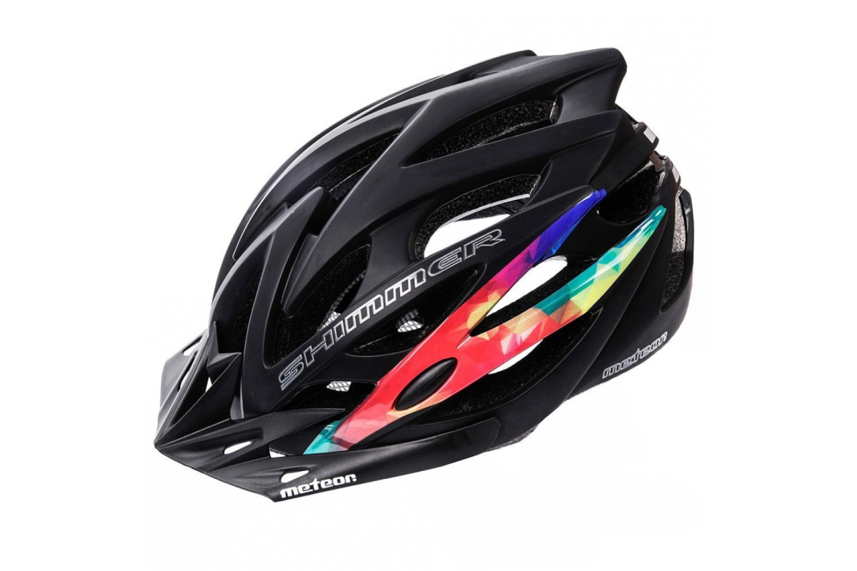 KASK ROWEROWY SHIMMER BLK ROZM. S 52-56CM /METEOR_0